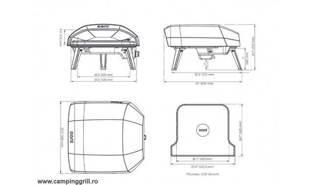 Special Offer Gas pizza oven Koda 12