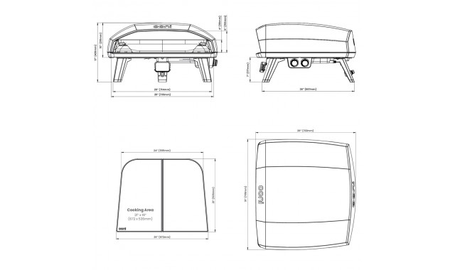 OONI Koda 2 MAX gas oven