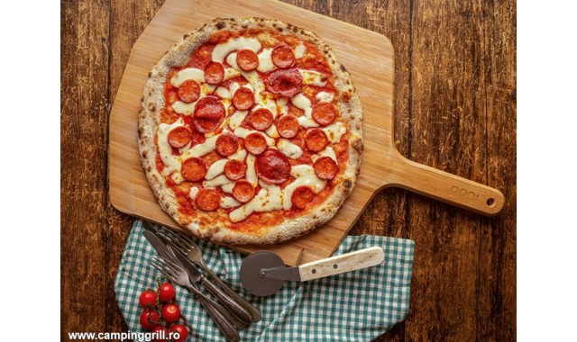 Paleta pizza bambus pentru servire Ooni 16