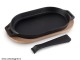 Oval cast iron sizzle pan OONI