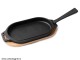 Oval cast iron sizzle pan OONI