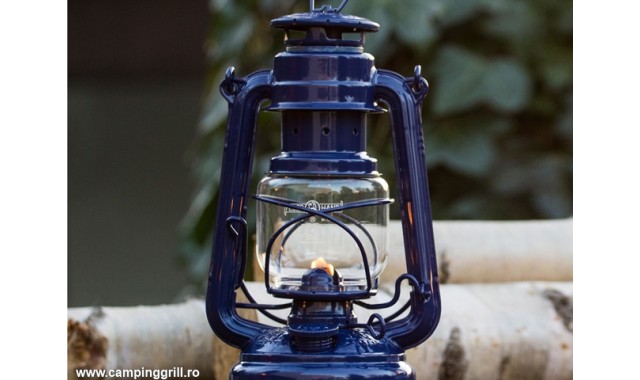 Feuerhand Lantern Cobalt Blue