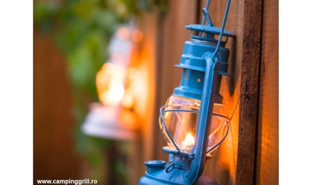 Feuerhand Lantern Pastel Blue