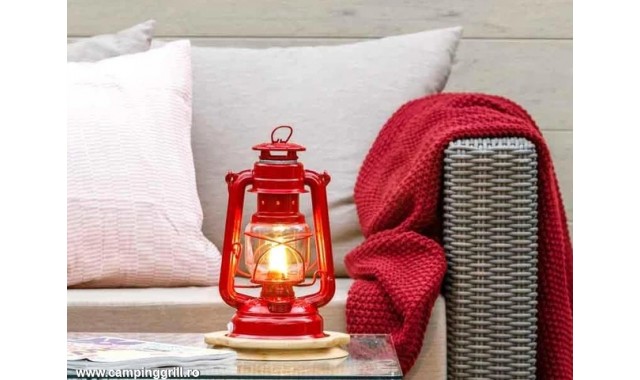 Feuerhand  LED Lantern Ruby Red