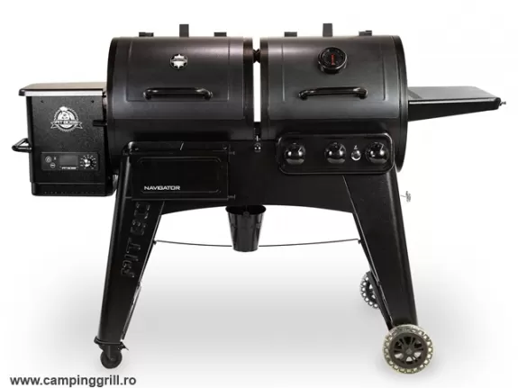 COMBO gas grill and pellet smoker Navigator 1230 Pit Boss