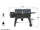 COMBO gas grill and pellet smoker Pit Boss Navigator 1230