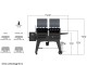 COMBO gas grill and pellet smoker Pit Boss Navigator 1230