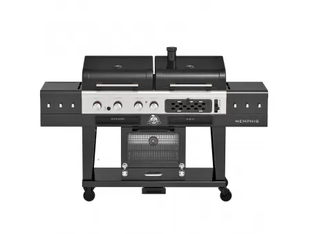 Hybrid grill charcoal gas electrical smoker Pit Boss Memphis ULTIMATE 2.0