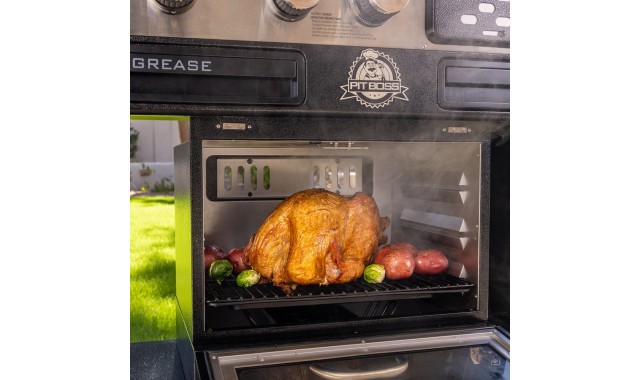 Hybrid grill charcoal gas electrical smoker Pit Boss Memphis ULTIMATE 2.0 special offer