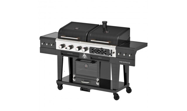 Hybrid grill charcoal gas electrical smoker Pit Boss Memphis ULTIMATE 2.0 special offer