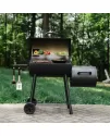 Gratar afumatoare cu carbuni Char-Griller Smokin’ Pro