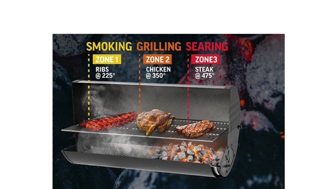 Gratar cu carbuni Char Griller PRO DELUXE