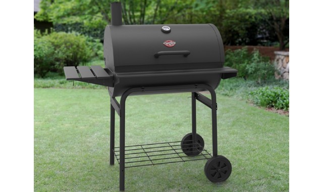 Char-Griller Pro Deluxe charcoal grill