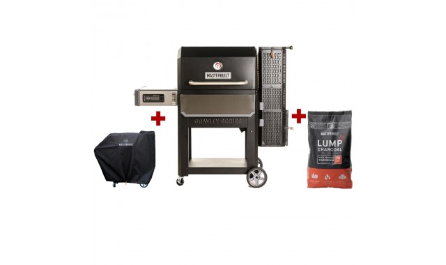 Promo Gratar smoker Gravity 1050 pachet Masterbuilt 