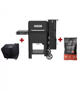 Mmasterbuilt Charcoal Smoker Gravity 600 promo pack