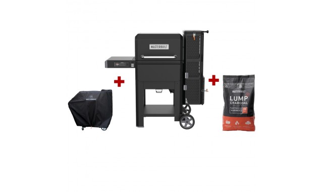 Mmasterbuilt Charcoal Smoker Gravity 600 promo pack