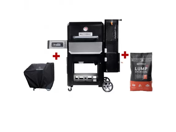 Promo Gratar smoker Gravity 800 pachet Masterbuilt 