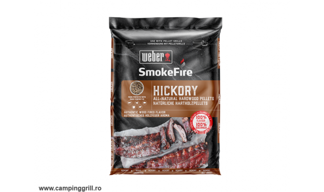 Hickory pellets smokefire weber 9 kg