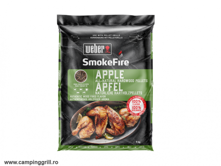 Apple pellets smokefire weber 9 kg