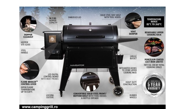 Pellet smoker grill Pit Boss Navigator 1150 SPECIAL OFFER