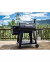 Smoker Pit Boss Pro 850 with cover, cast iron griddle and pellets