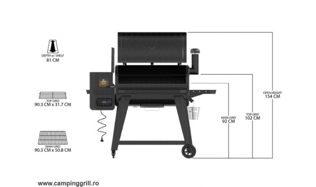 Pellet grill Pit Boss Smoker Pro Series 1150