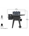 Pellet smoker Pit Boss Navigator 550