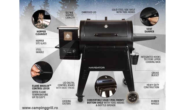 Pellet smoker Navigator 850 Pit Boss