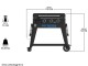 Griddle grill Pit Boss with 3 gas burners