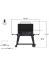 Griddle grill Pit Boss with 3 gas burners