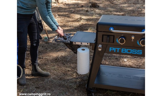 Plancha grill Pit Boss with 2 gas burners