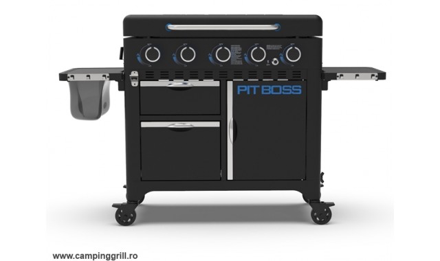 Ultimate plancha Pit Boss grill with 5 gas burners