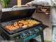 Ultimate plancha Pit Boss grill with 4 gas burners with cover and tools