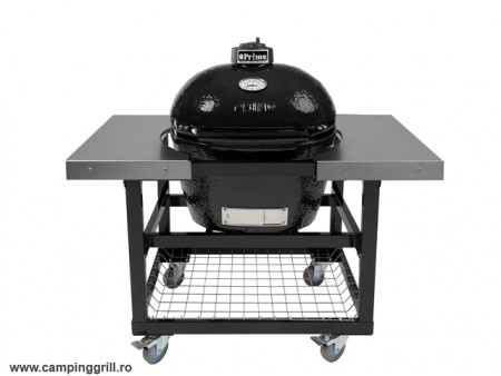 Ceramic Smoker Primo Large with stainless steel tables