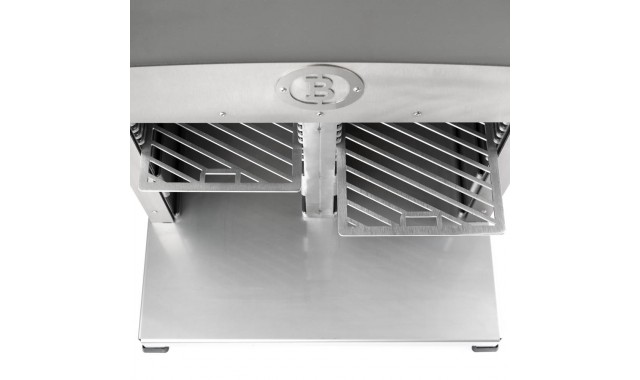 Infrared natural Gas grill Beefer Twin Pro with intermediate wall