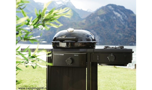 Gratar gaz OUTDOORCHEF DAVOS 570 G cu arzator lateral