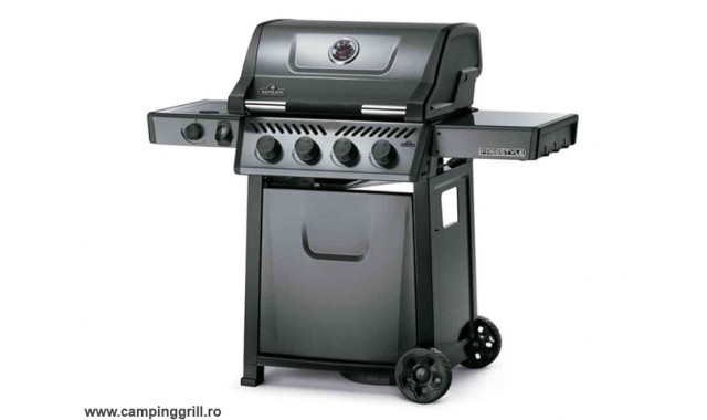 Gas grill Freestyle 425 with side burner and cover