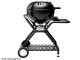 Gratar gaz ASCONA ALL Black 570G