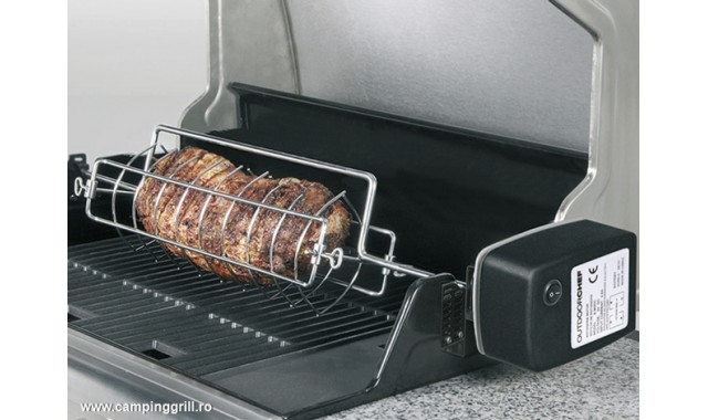 Gas grill rotisserie OutdoorChef