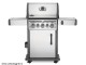 Terrace grill ROGUE SE425RSIB with rotisserie