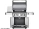 Garden grill ROGUE SE525RSIB with rotisserie