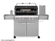 Grill bucatarie exterioara Summit S-670 GBS Inox