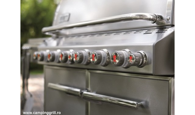 Grill bucatarie exterioara Summit S-670 GBS Inox