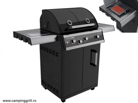 Barbecue DUALCHEF 325G with INFRARED BLAZING zone