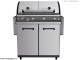 Garden stainless steel grill DUALCHEF S 425G