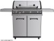 Garden stainless steel grill DUALCHEF S 425G