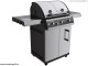 Stainless steel grill DUALCHEF S 325G