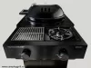 Gratar Gaz AROSA 570G EVO BLACK cu statie infrarosu si zona cooking