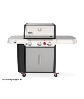 Stainless steel Weber Gasgrill Genesis S-335 Weber