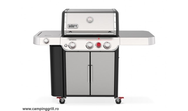 Gratar pe gaz inox Genesis S-335 Weber